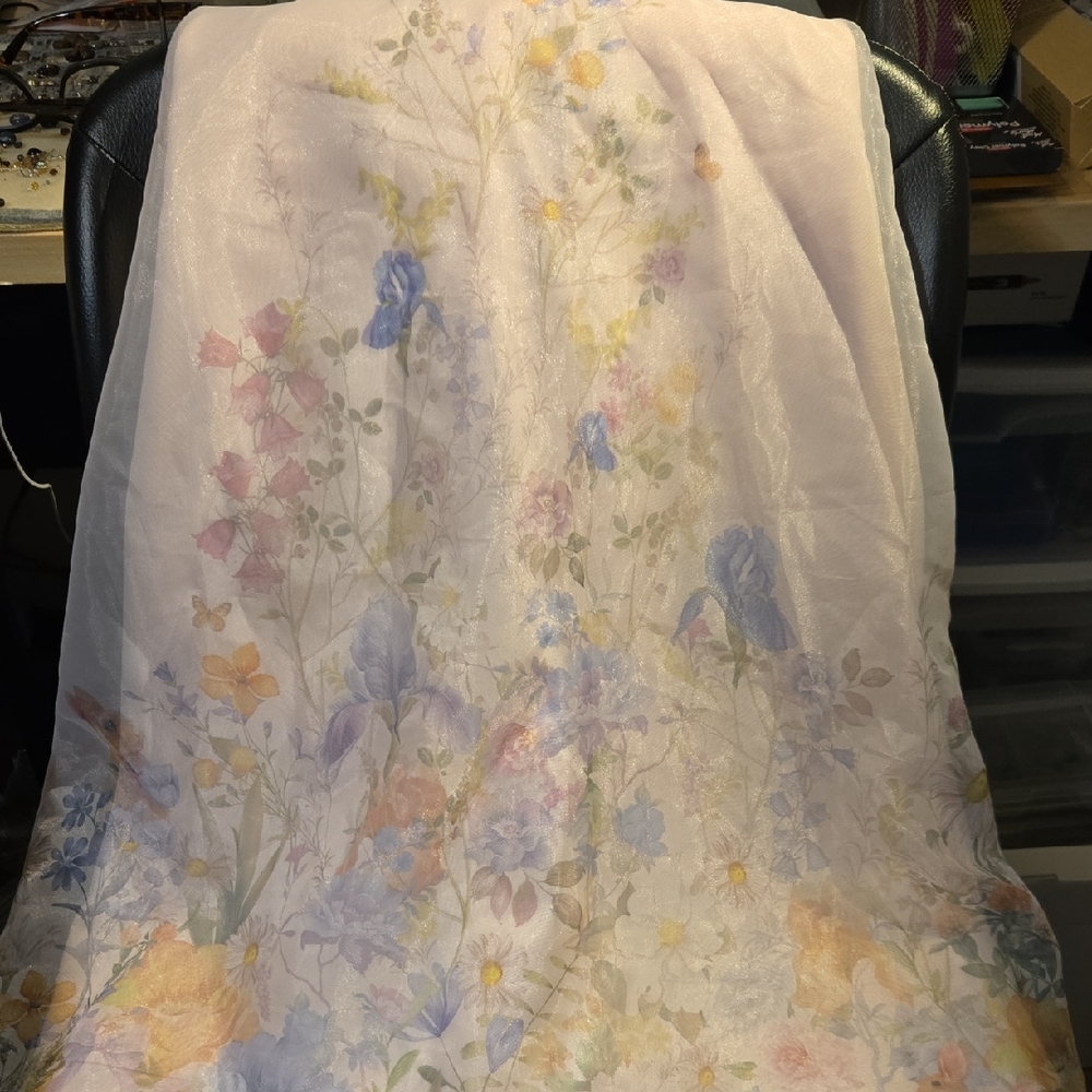 Rachel Zoe Floral Multicolor Throw Blanket